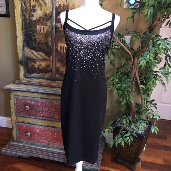 Ashley Stewart Dresses & Skirts - NWT Black Ashley Stewart Studded Dress 2x 18 20